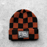 Beanie in Smoke + Spice