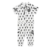 Pit Crew Romper in Bowie - Rebel Bro