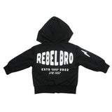 Live Fast Hydro Bomber Jacket in Black (FINAL SALE) - Rebel Bro