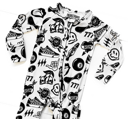 Image of Bamboo Zippy Sleeper in Warped Tour