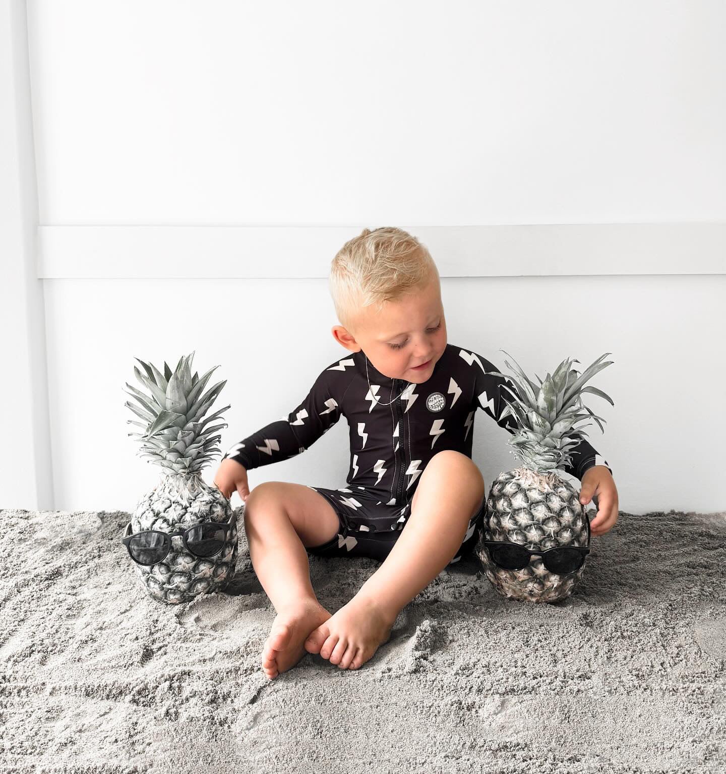 UPF50+ Swim Romper in Jagger - Rebel Bro