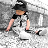 Overalls in Urban Drip