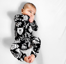 Image of Bamboo Zippy Sleeper in Born to Be Wild