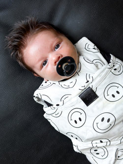 Image of The Bamboo Sleepsack Swaddler in Onyx - 1.0TOG - Rebel Bro