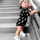 Bamboo Bubble Romper in Jagger