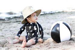 Image of UPF50+ Swim Romper in Jagger - Rebel Bro