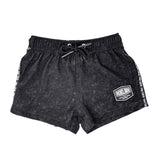 Hybrid Swim Trunks in Midnight Tide [Acid Wash]
