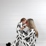 Women’s Bamboo Henley Two Piece Set in Merry Mischief