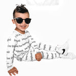 Bamboo Two Piece Set in Long Live Boybood - Rebel Bro