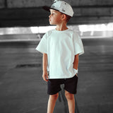 Relaxed Fit Shorts in Black