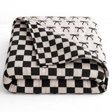 Organic Muslin Quilt in Lana (Bows) x Venice