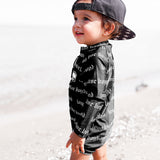 UPF50+ Swim Romper in Long Live Boyhood
