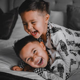 Bamboo Two Piece Set in Merry Mischief