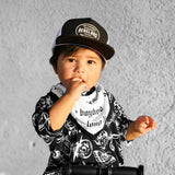 Bamboo Bandana Bib in Long Live Boyhood