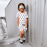 Biker Two Piece Set in Bowie