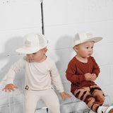 Ribbed Bamboo Leggings (3 Pack) - Neutral Solids