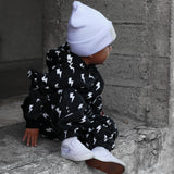 Fleece Hoodie + Sweatpants Set in Jagger