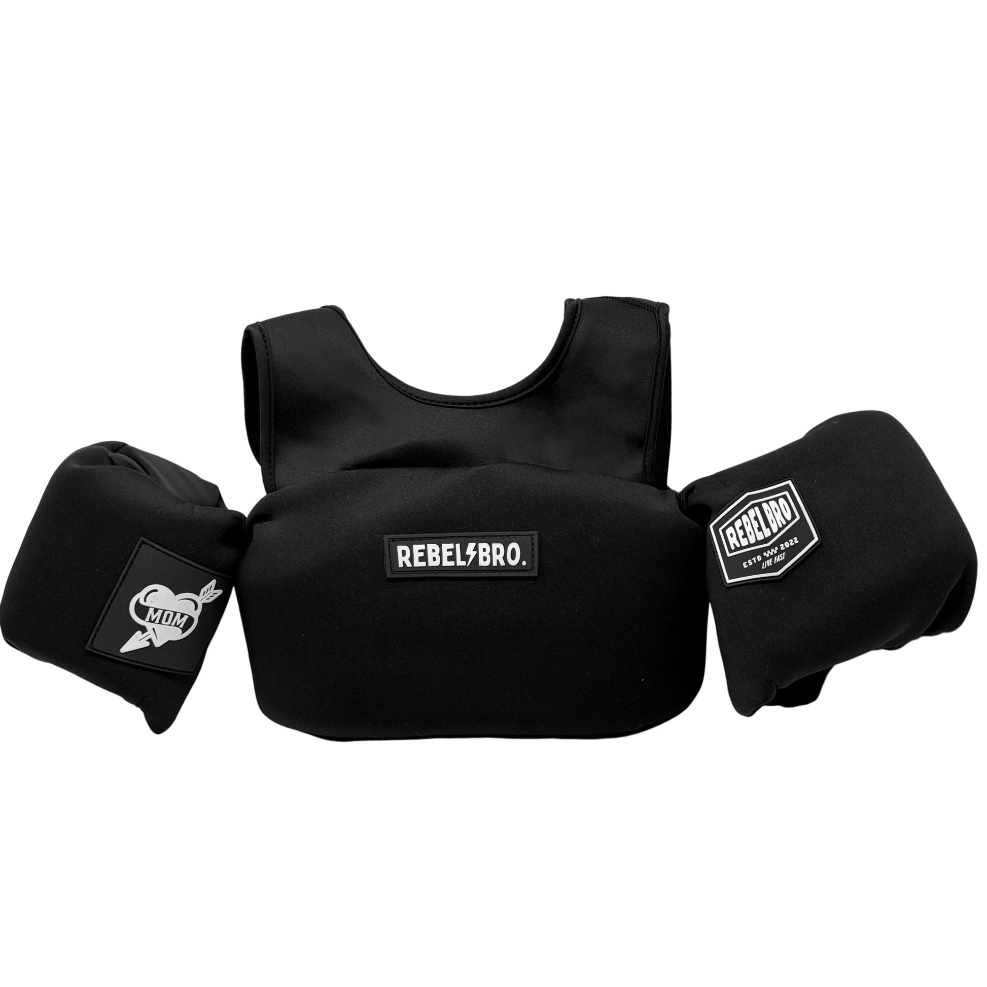 Neoprene Kids Arm Float in Black