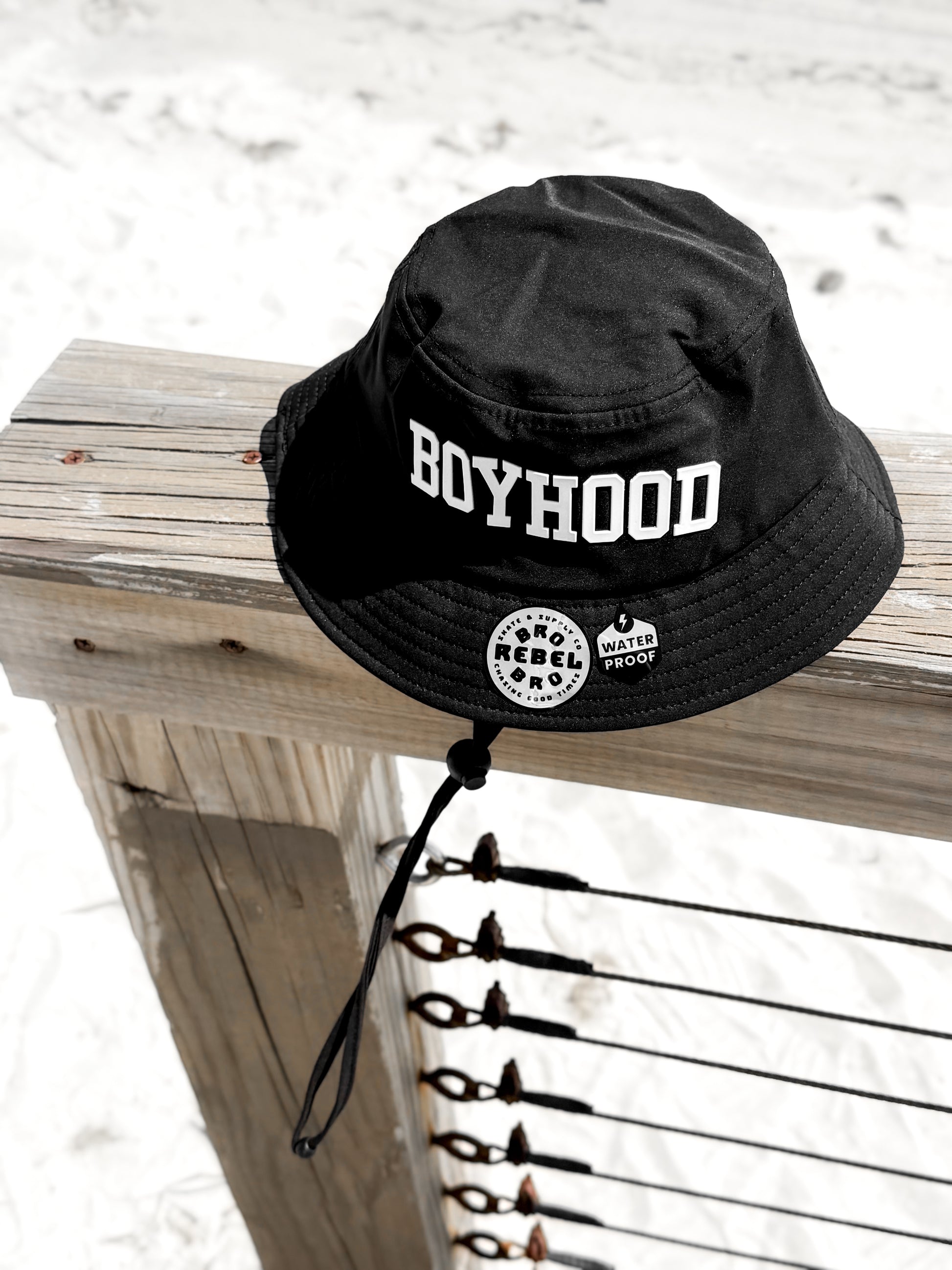 Hydro Bucket Hat in ‘BOYHOOD’ x Black