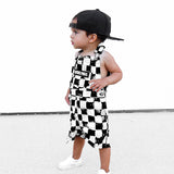 Cut Off Overalls in Vintage Venice