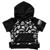 Short Sleeve Hoodie in Warped Tour [Midnight Edition]