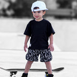 ACTV Mesh Gym Shorts in Fuego