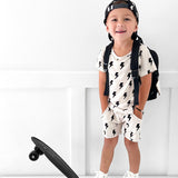 Biker Two Piece Set in Bowie