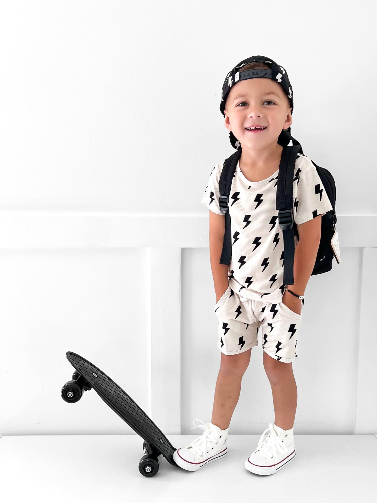 Biker Two Piece Set in Bowie