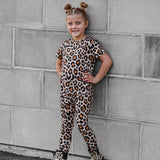Bamboo Two Piece Set in Ava (Leopard)