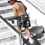 Hybrid Swim Trunks in Warped Tour [Midnight Edition]