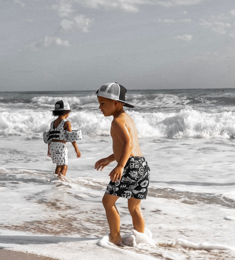 Hybrid Swim Trunks in Warped Tour [Midnight Edition]