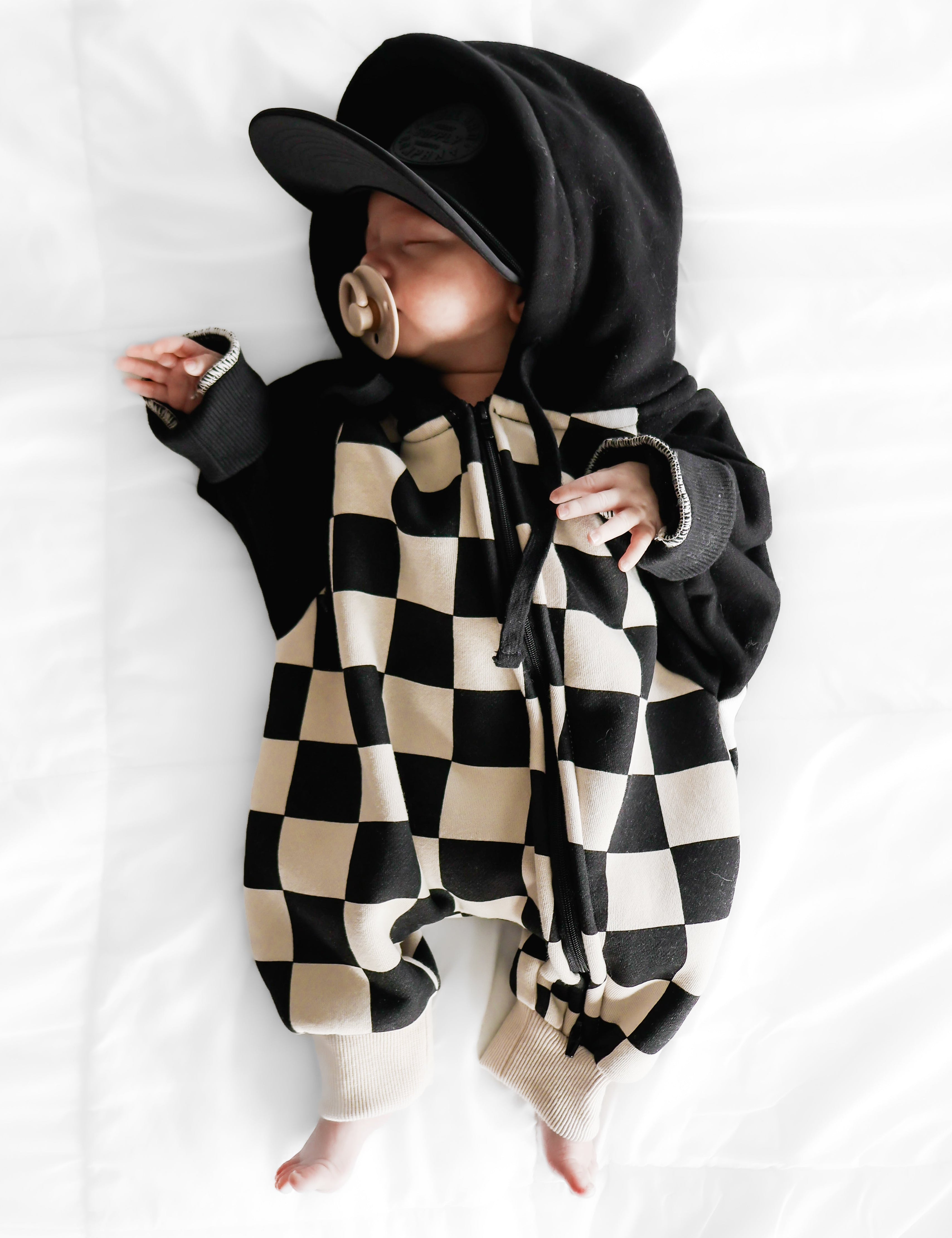Hooded Rebel Romper in Venice (FINAL SALE) - Rebel Bro