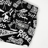 Hybrid Swim Trunks in Live Fast