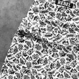 Women's Cut Off Overalls in Bad Boy