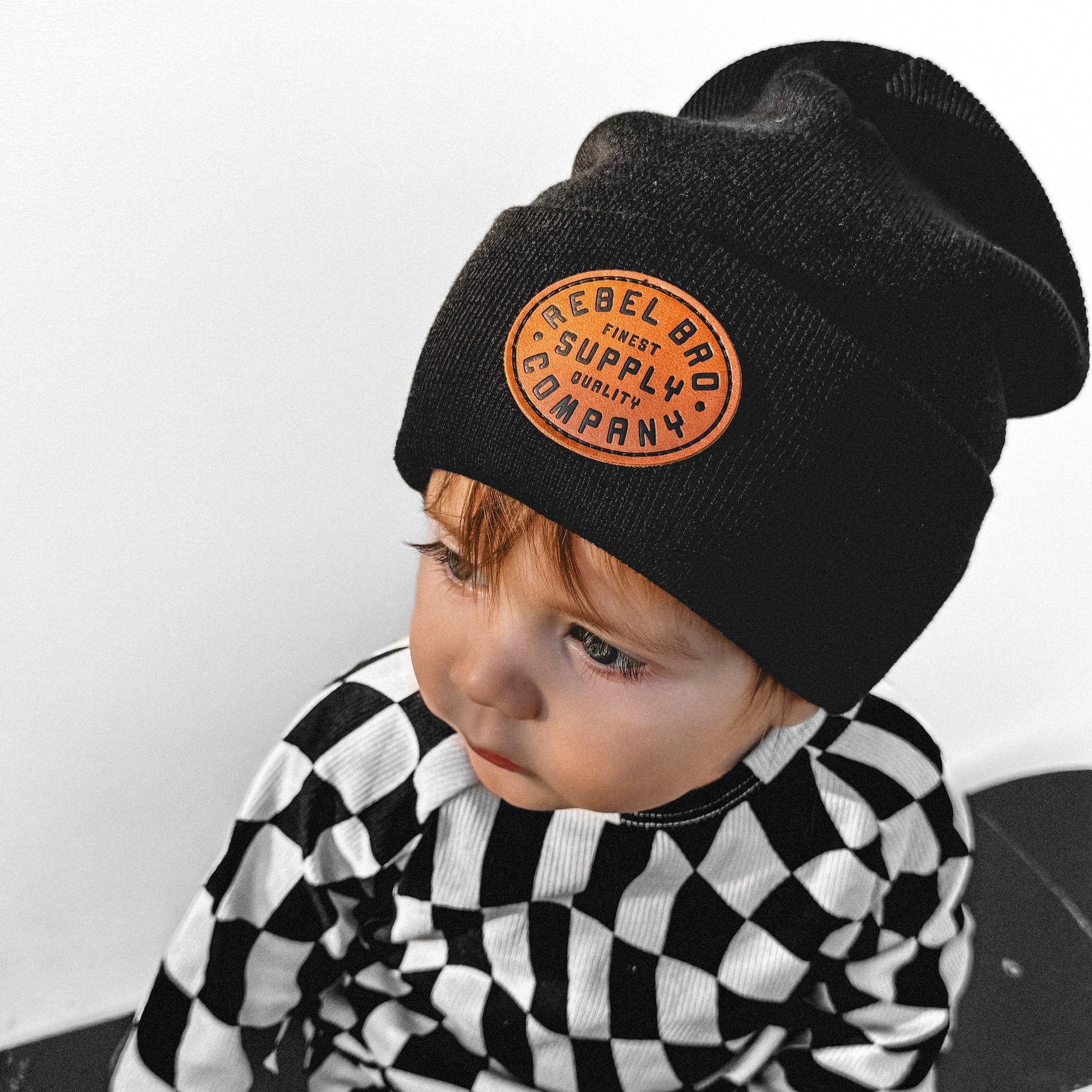 Ridge Beanie in Jett (FINAL SALE) - Rebel Bro