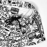 Hybrid Swim Trunks in Urban Drip
