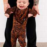 Bamboo Bandana Bib in Wild Wild West