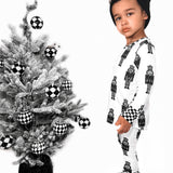 Bamboo Two Piece Set in Merry Mischief