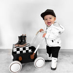 RB x LB The Core-Classic Midi Boot in Black / White - Rebel Bro