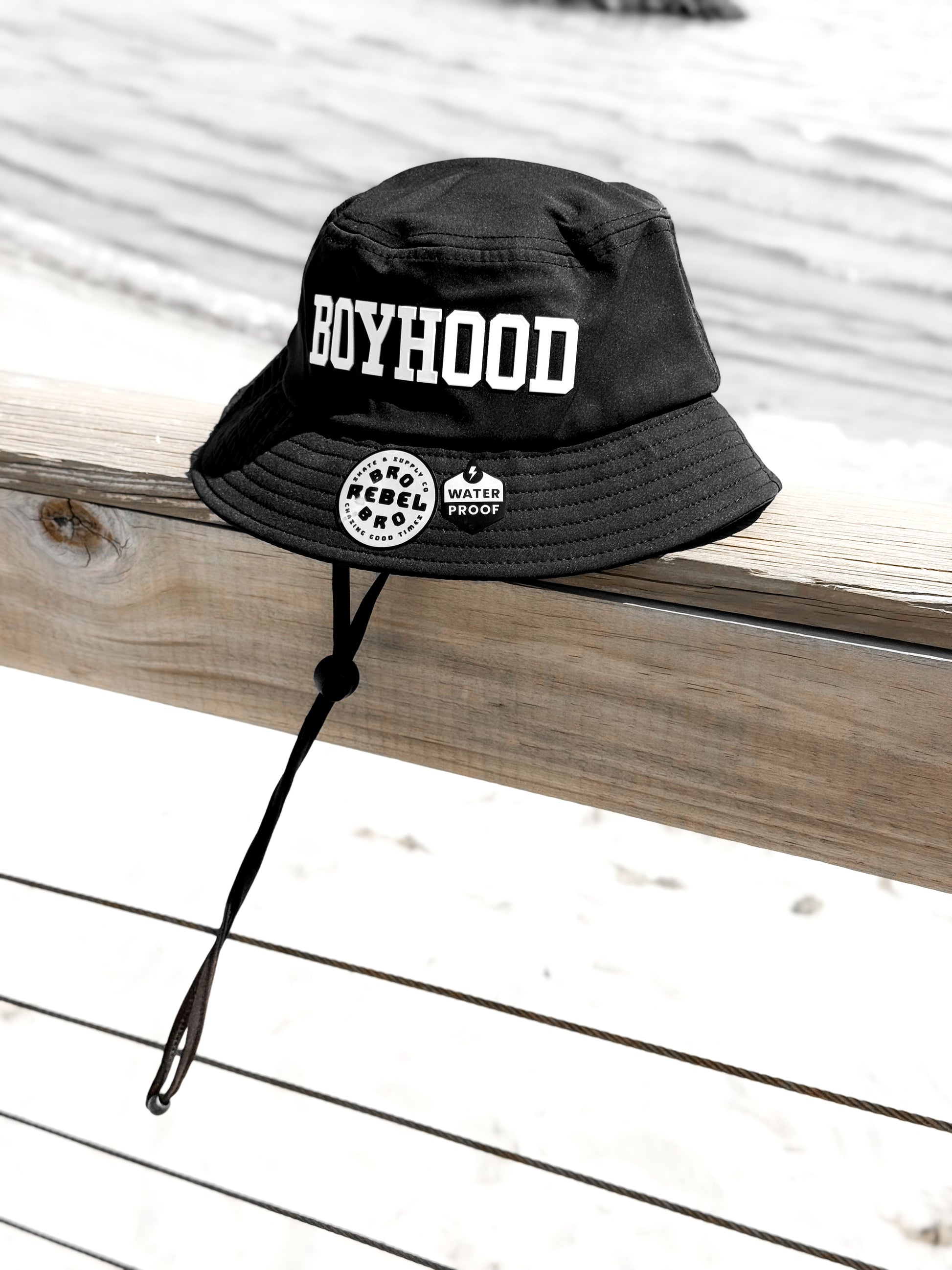 Hydro Bucket Hat in ‘BOYHOOD’ x Black