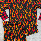 Bamboo Two Piece Set in Caliente