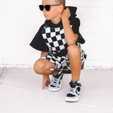 Short Sleeve Hoodie in Venice