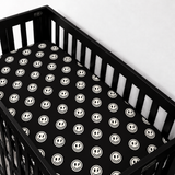 Bamboo Crib Sheet in Mr. Brightside