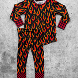 Bamboo Two Piece Set in Caliente