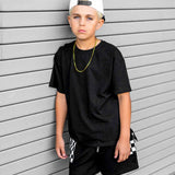 Everyday Cotton Shorts Set in Black