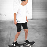 Relaxed Fit Shorts in Black