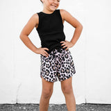 ACTV Babe Gym Shorts in Ava (Leopard)
