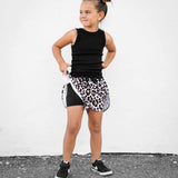 ACTV Babe Gym Shorts in Ava (Leopard)