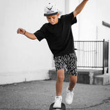 Relaxed Fit Shorts in Fuego