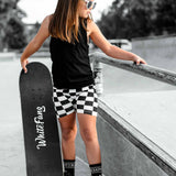 Ribbed Bamboo Tank in Black